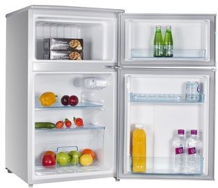 Китай Замораживатель верхней части холодильника 2 дверей компактный/небольшой холодильник двойной двери размера поставщик