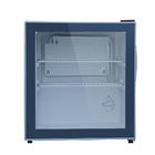 Охладитель напитка двери 48 литров стеклянный/шкаф небольшого стеклянного холодильника двери регулируемый