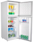 Китай Холодильник двойной двери нержавеющей стали 138 литров вверх по замораживателю и вниз холодильнику компания