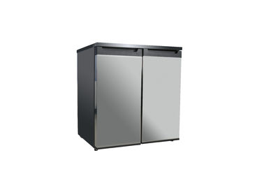 Коммерчески нержавеющая сторона - мимо - бортовой холодильник, замораживатель холодильника двойной двери А+