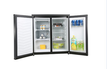 Сторона - мимо - бортовой дизайн холодильника и замораживателя встроенный, белый холодильник двойной двери